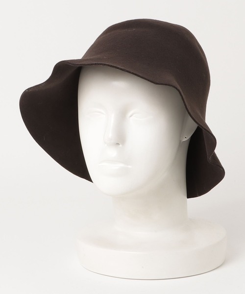 Johnbull（ジョンブル）の「【PAESAGGIO DELLA TOSCANA】ウールハット（ハット・レディース・ブラック/ダークブラウン・FREE）」の15枚目の写真