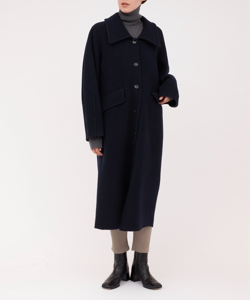 CLANE（クラネ）の「CLANE ARCH SLEEVE RIVER COAT（ステンカラー
