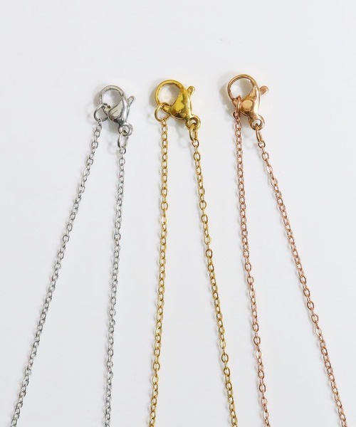 blackdia ocean(ブラックダイヤオーシャン)の「blackdia ocean シアーチェーンネックレス(ネックレス・レディース・シルバー/ゴールド/ピンクゴールド/ピンク系その他/ゴールド系その他/シルバー系その他・40cm/45cm/50cm)」の9枚目の写真