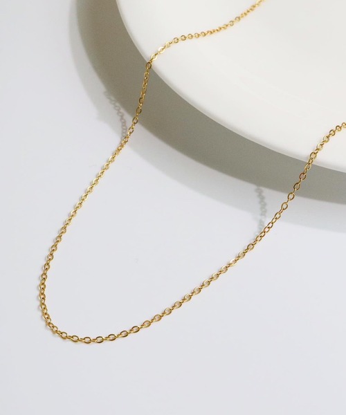 blackdia ocean(ブラックダイヤオーシャン)の「blackdia ocean シアーチェーンネックレス(ネックレス・レディース・シルバー/ゴールド/ピンクゴールド/ピンク系その他/ゴールド系その他/シルバー系その他・40cm/45cm/50cm)」の8枚目の写真