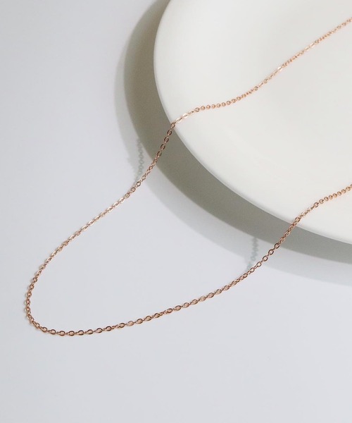 blackdia ocean(ブラックダイヤオーシャン)の「blackdia ocean シアーチェーンネックレス(ネックレス・レディース・シルバー/ゴールド/ピンクゴールド/ピンク系その他/ゴールド系その他/シルバー系その他・40cm/45cm/50cm)」の16枚目の写真