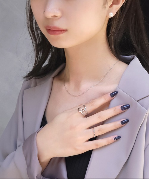 blackdia ocean(ブラックダイヤオーシャン)の「blackdia ocean シアーチェーンネックレス(ネックレス・レディース・シルバー/ゴールド/ピンクゴールド/ピンク系その他/ゴールド系その他/シルバー系その他・40cm/45cm/50cm)」の17枚目の写真