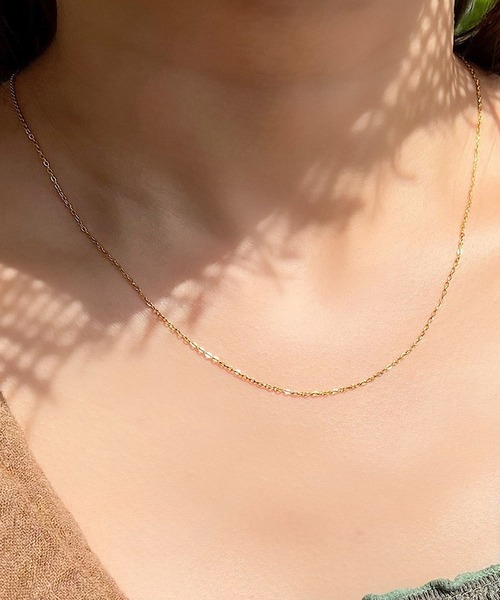 blackdia ocean(ブラックダイヤオーシャン)の「blackdia ocean シアーチェーンネックレス(ネックレス・レディース・シルバー/ゴールド/ピンクゴールド/ピンク系その他/ゴールド系その他/シルバー系その他・40cm/45cm/50cm)」の21枚目の写真
