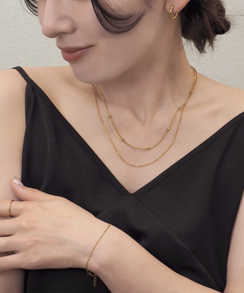セール】blackdia ocean シアーチェーンネックレス（ネックレス