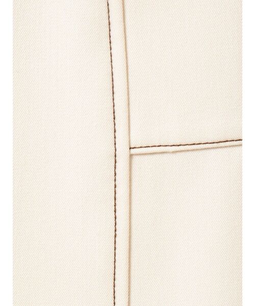 LAGUNAMOON（ラグナムーン）の「バイカラーステッチジャンパースカート（ジャンパースカート・レディース・パープル/ブラウン/アイボリー・SMALL/MEDIUM）」の14枚目の写真