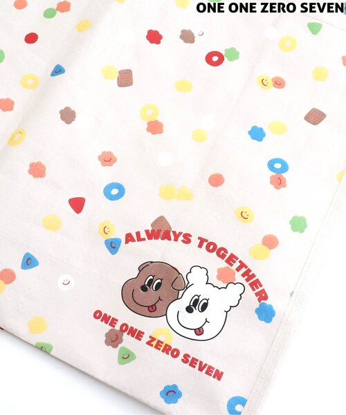 apres les cours(アプレレクール)の「1107 ショッピングBAG(エコバッグ/サブバッグ・キッズ・アイボリー/サックスブルー/イエロー・FREE)」の13枚目の写真