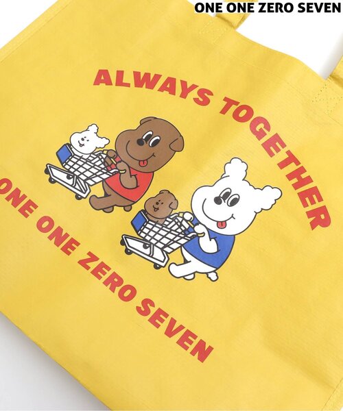 apres les cours(アプレレクール)の「1107 ショッピングBAG(エコバッグ/サブバッグ・キッズ・アイボリー/サックスブルー/イエロー・FREE)」の16枚目の写真