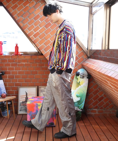 ８(eight)（エイト）の「３Ｄクルーネックニット（ニット/セーター・メンズ・ブラウン/グリーン/ネイビー/ネイビー系/ブラック・MEDIUM/LARGE）」の19枚目の写真