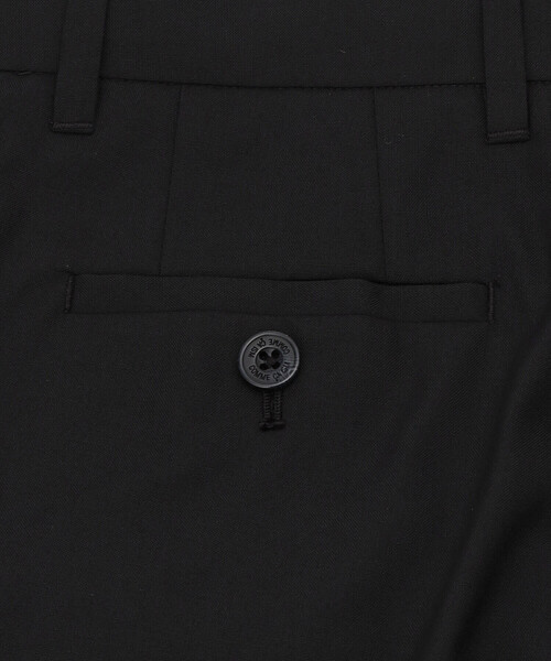 COMME CA ISM（コムサイズム）の「【セットアップ対応】パンツ(140-160cm)（スーツパンツ・キッズ・ブラック・140cm/150cm/160cm）」の2枚目の写真