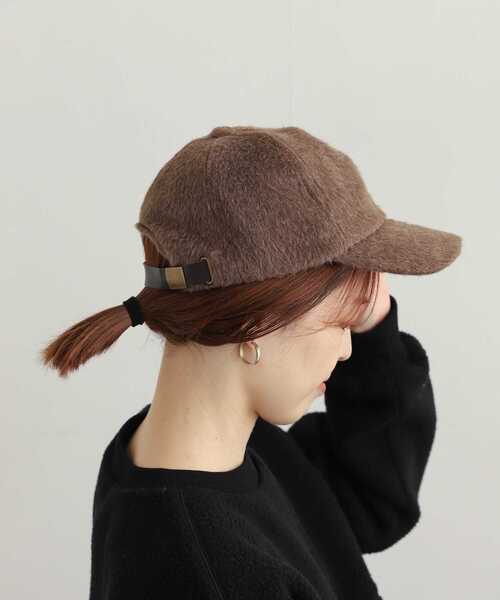 URBAN RESEARCH DOORS(アーバンリサーチドアーズ)の「シャギーキャップ(キャップ・レディース・ブラウン/ベージュ・-)」の3枚目の写真