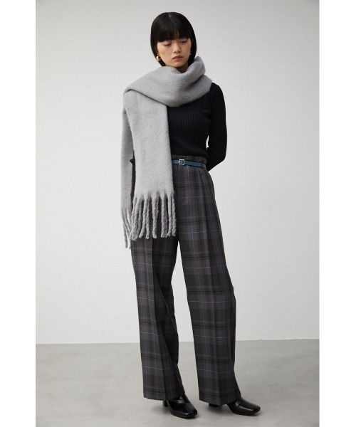 AZUL by moussy（アズールバイマウジー）の「FLUFFY STOLE/フラッフィーストール（ストール/ショール・レディース・アイボリー/ブルー系その他/ライトグレー/ベージュ系その他・FREE）」の8枚目の写真