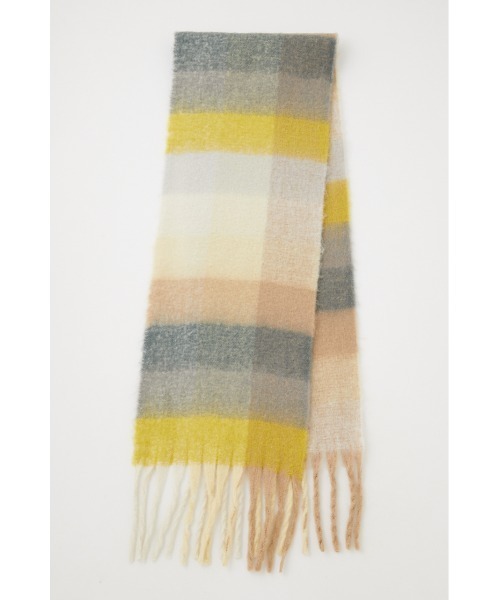 AZUL by moussy（アズールバイマウジー）の「FLUFFY STOLE/フラッフィーストール（ストール/ショール・レディース・アイボリー/ブルー系その他/ライトグレー/ベージュ系その他・FREE）」の16枚目の写真