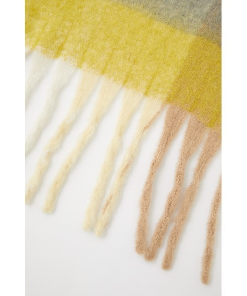 AZUL by moussy（アズールバイマウジー）の「FLUFFY STOLE/フラッフィーストール（ストール/ショール・レディース・アイボリー/ブルー系その他/ライトグレー/ベージュ系その他・FREE）」の18枚目の写真