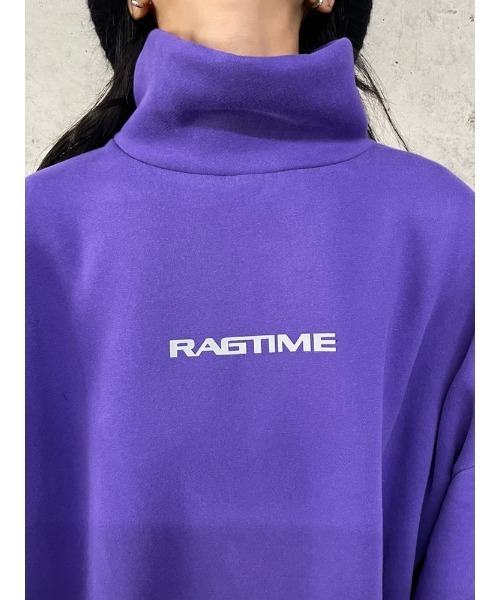 ENVYM(アンビー)の「ハイネックヘムドローPO(スウェット・レディース・ホワイト/ブラック/パープル・FREE)」の6枚目の写真