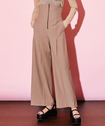MAISON SPECIAL | ハイウエストワイドストレートパンツ【MAISON SPECIAL/メゾンスペシャル】(スラックス)