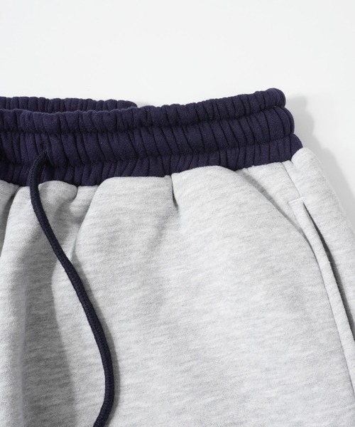STAY GOLD(ステイゴールド)の「STAY GOLD SGロゴ スウェットパンツ 【セットアップ可能】/ 裏起毛 サガラ刺繍 ヘビーウェイト パンツ ジョガーパンツ(スウェットパンツ・メンズ・ネイビー/アッシュグレー・M/L)」の20枚目の写真