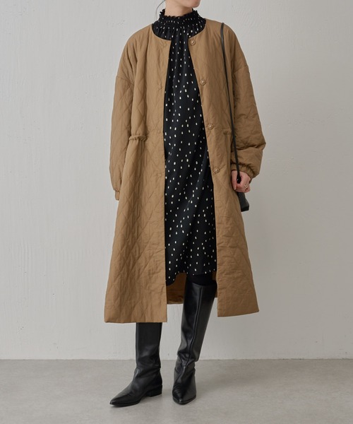 BEARDSLEY（ビアズリー）の「プリントシャーリングワンピース