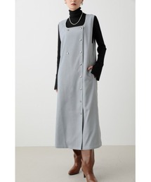 crie conforto（クリーコンフォルト）の「ライトコールジャンパースカート（ジャンパースカート・レディース）」