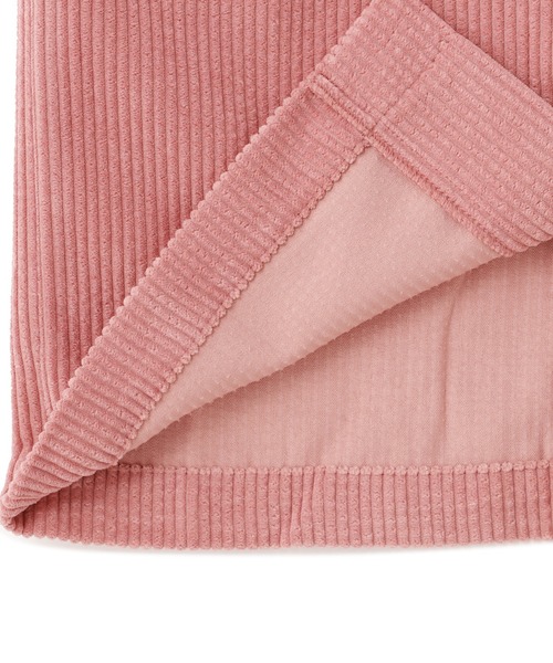 FREE'S MART（フリーズマート）の「【低身長サイズ/Sシリーズ】フロントスリットコーデュロイナロースカート（スカート・レディース・ピンク/ベージュ/ホワイト・MEDIUM/SMALL/X-SMALL）」の9枚目の写真