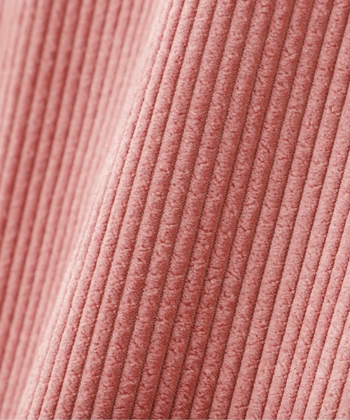 FREE'S MART（フリーズマート）の「【低身長サイズ/Sシリーズ】フロントスリットコーデュロイナロースカート（スカート・レディース・ピンク/ベージュ/ホワイト・MEDIUM/SMALL/X-SMALL）」の6枚目の写真