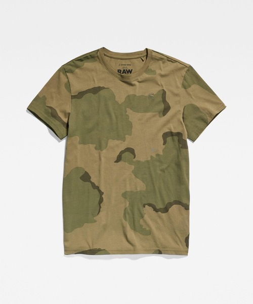 G-STAR（ジースター）の「DESERT CAMO T-SHIRT/カモフラージュプリントTシャツ（Tシャツ/カットソー・メンズ・グリーン系カモフラージュ/ブラウン系カモフラージュ・LARGE/MEDIUM/X-LARGE/SMALL/X-SMALL）」の6枚目の写真