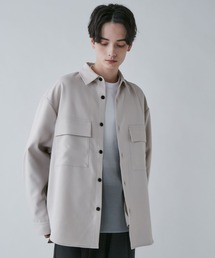 LUCY/【セットアップ対象商品】イージーケア フラップBIGシャツ