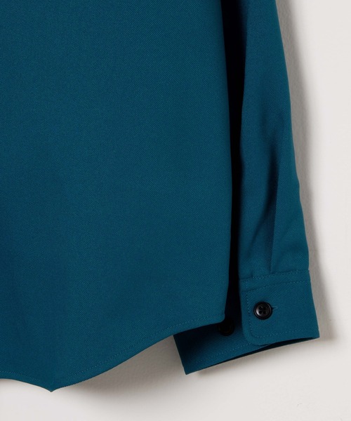 LUCY（ルーシー）の「LUCY/【セットアップ対象商品】イージーケア フラップBIGシャツ（シャツ/ブラウス・メンズ・ブルー系その他/アイボリー/ブラック・MEDIUM/LARGE）」の18枚目の写真