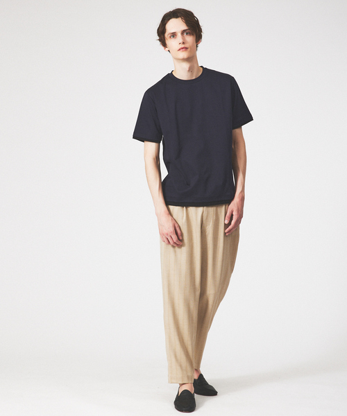 ABAHOUSE（アバハウス）の「【マルチストライプ】ワイド テーパードパンツ / スラックス（スラックス・メンズ・ネイビー/ベージュ/ブラウン・44/46/48）」の22枚目の写真