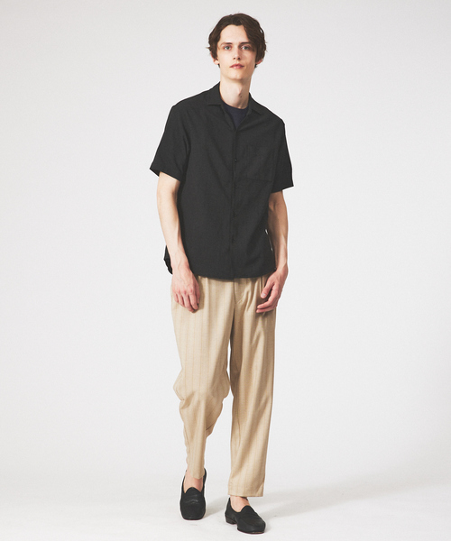 ABAHOUSE（アバハウス）の「【マルチストライプ】ワイド テーパードパンツ / スラックス（スラックス・メンズ・ネイビー/ベージュ/ブラウン・44/46/48）」の21枚目の写真