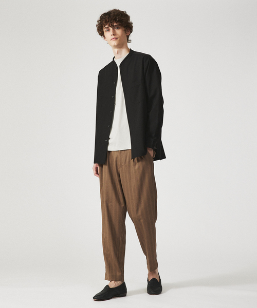 ABAHOUSE（アバハウス）の「【マルチストライプ】ワイド テーパードパンツ / スラックス（スラックス・メンズ・ネイビー/ベージュ/ブラウン・44/46/48）」の8枚目の写真