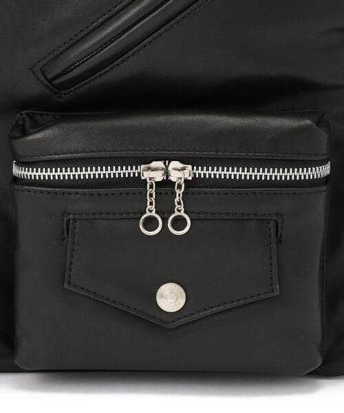 Schott(ショット)の「Schott/ショット/RIDERS DAY PACK/ライダース デイパック(バックパック/リュック・メンズ・ブラック・F)」の19枚目の写真
