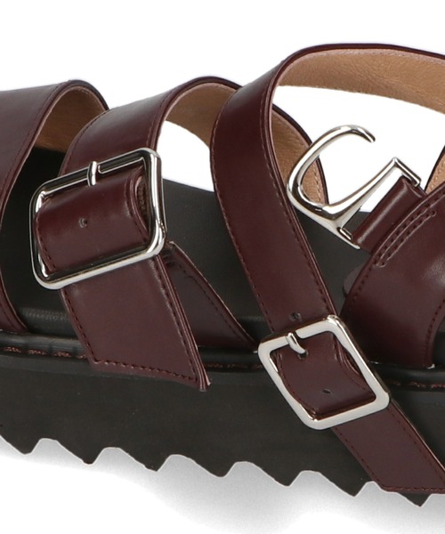 ORiental TRaffic（オリエンタルトラフィック）の「■厚底ダブルベルトサンダル/31235（サンダル・レディース・シルバー/ブラック/ブラウン・SS/S/M/L/LL/3L）」の10枚目の写真