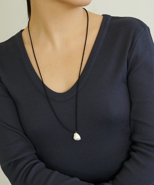 Whim Gazette（ウィムガゼット）の「【Hoaw.】バロックパールチョーカー（チョーカー・レディース・ホワイト・FREE）」の4枚目の写真