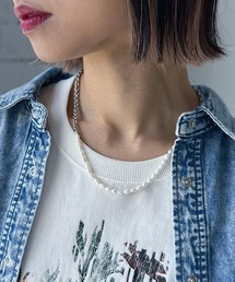 PAGEBOY | パールMIXネックレス(ネックレス)