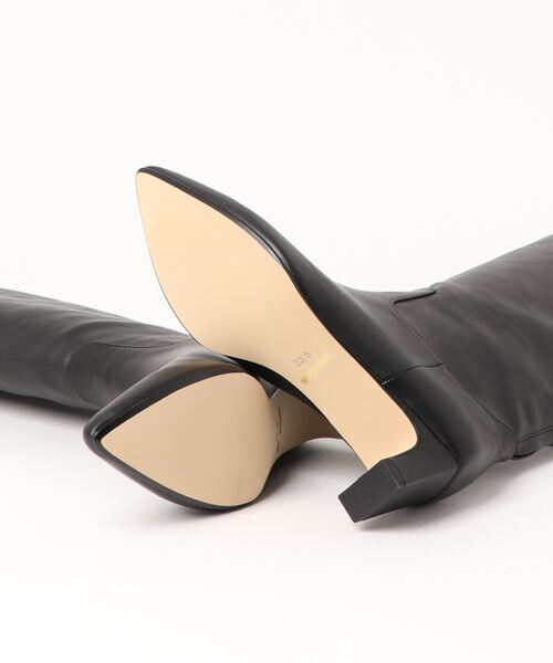 LA BELLE ETUDE（ラベルエチュード）の「【LE VERNIS】バックジッパーロングブーツ（ブーツ・レディース・ブラック/モカ・23.5/24.5）」の11枚目の写真