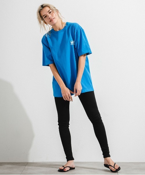 OFFSHORE(オフショア)の「NEWPORTBEACH TEE/ニューポートビーチ ティーシャツ(Tシャツ/カットソー・メンズ・ブルー/ホワイト・S/M/L/XL)」の9枚目の写真