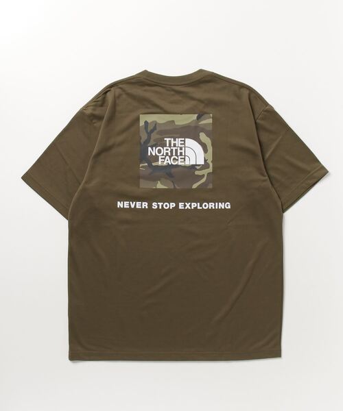 THE NORTH FACE◇モンブランバックプリントTシャツ THE NORTH FACE/ザ・ノース・フェイス Square Camouflage Tee