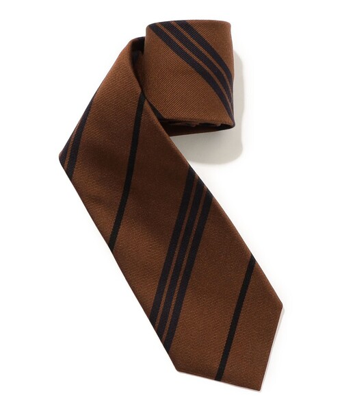 NICKY（ニッキー）の「Nicky シルク レジメンタルネクタイ（ネクタイ・メンズ・グレー系その他2/ブラウン系その他/ブルー系その他4・FREE）」の3枚目の写真