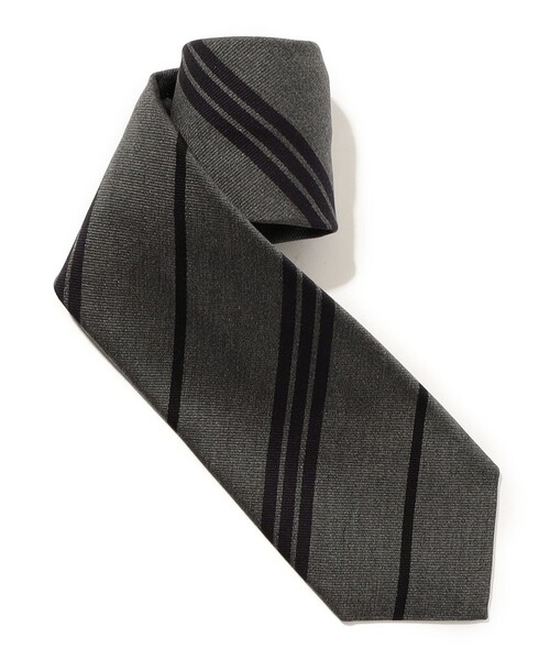 NICKY（ニッキー）の「Nicky シルク レジメンタルネクタイ（ネクタイ・メンズ・グレー系その他2/ブラウン系その他/ブルー系その他4・FREE）」の2枚目の写真