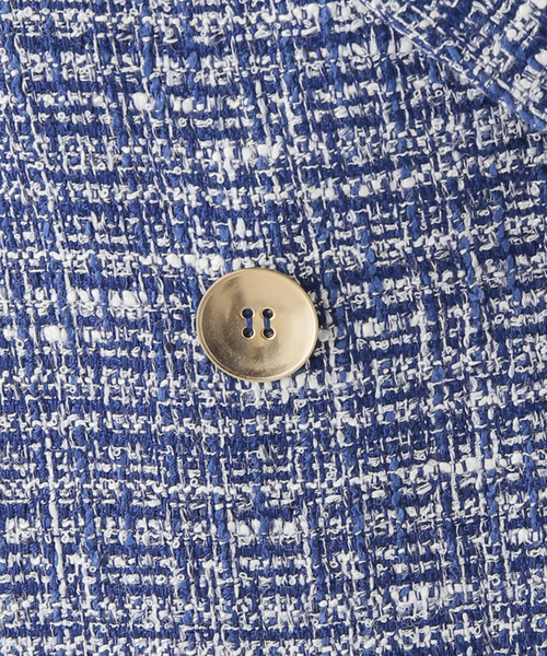 Spick & Span(スピックアンドスパン)の「ツィードショート丈ジャケット(その他アウター・レディース・ブルー系その他/グリーン・FREE)」の3枚目の写真