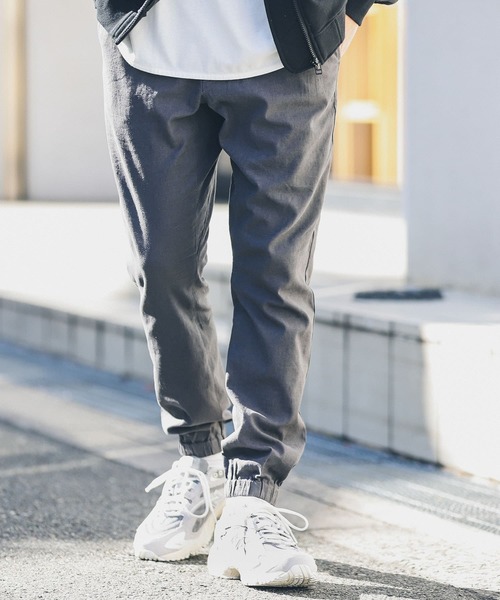 URBAN RESEARCH Sonny Label（アーバンリサーチサニーレーベル）の「『XLサイズあり』リネンイージージョガーパンツ（その他パンツ・メンズ・ベージュ/ネイビー/カーキ/グレー・MEDIUM/LARGE/X-LARGE）」の11枚目の写真