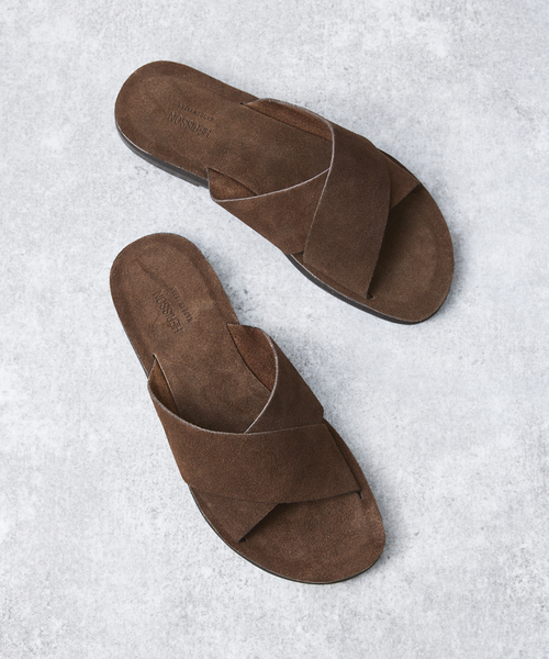 HERISSON（エリソン）の「”Made in Japan”【HERISSON / エリソン】レザーサンダル（サンダル・メンズ・ブラウン・26cm/27cm/28cm）」の9枚目の写真