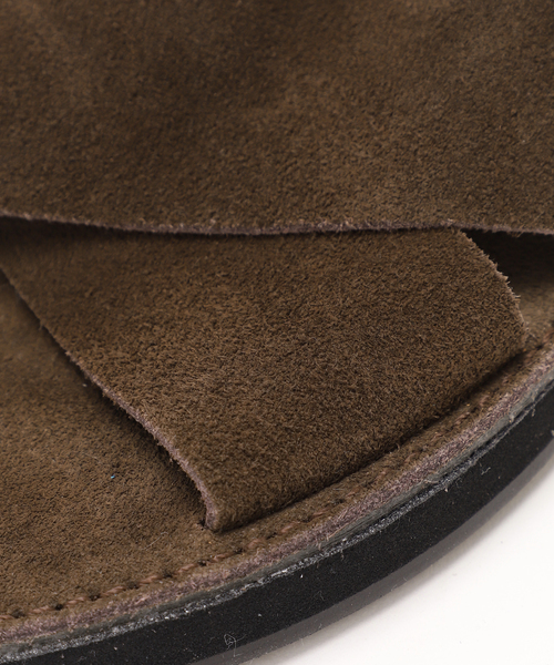 HERISSON（エリソン）の「”Made in Japan”【HERISSON / エリソン】レザーサンダル（サンダル・メンズ・ブラウン・26cm/27cm/28cm）」の17枚目の写真