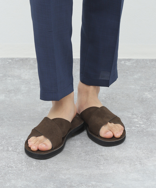 HERISSON（エリソン）の「”Made in Japan”【HERISSON / エリソン】レザーサンダル（サンダル・メンズ・ブラウン・26cm/27cm/28cm）」の18枚目の写真