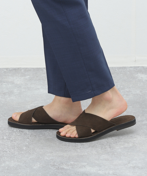 HERISSON（エリソン）の「”Made in Japan”【HERISSON / エリソン】レザーサンダル（サンダル・メンズ・ブラウン・26cm/27cm/28cm）」の19枚目の写真