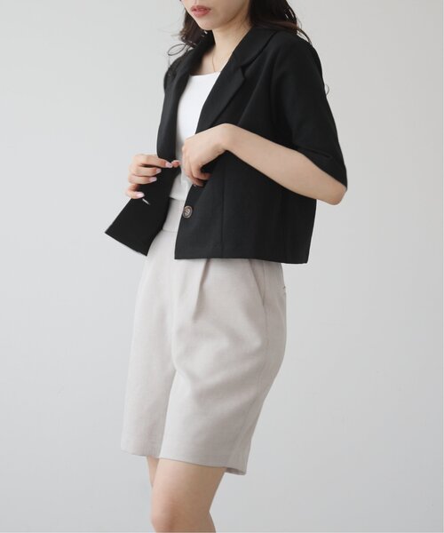 Ray Cassin ショート テーラード ジャケット パンツ セットアップ Ray Cassin ショート テーラード ジャケット パンツ セットアップ