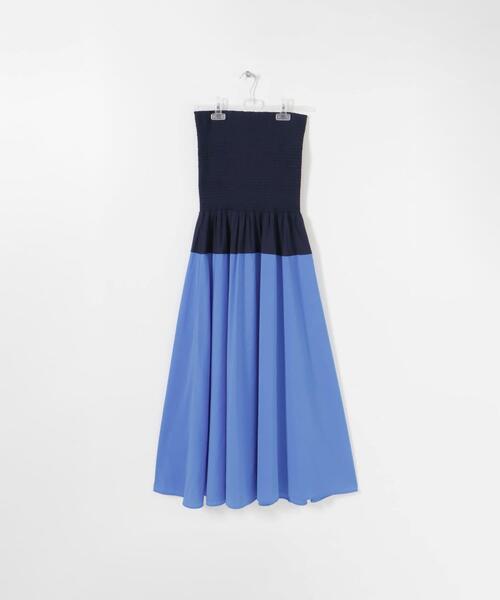 LAATO（ラート）の「SHIRRING FLARE SKIRT（スカート・レディース・ブラック/キャメル/ネイビー・FREE）」の3枚目の写真