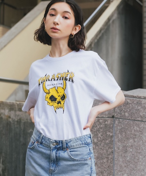 Godzilla Maglia Thrasher Corta THRASHER（スラッシャー）の