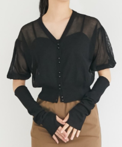シアーカーディガン｜SHEER CARDIGAN