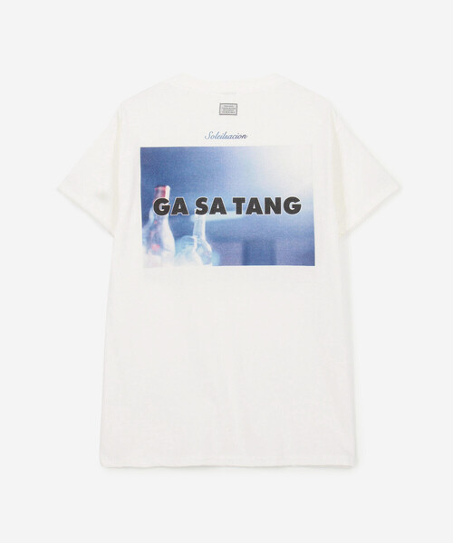 TANGTANG（タンタン）の「TANGTANG | 半袖Tシャツ SHEWASCHOBBITLYNCH
